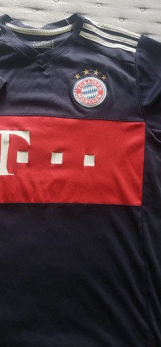 Camiseta Bayern Munich 2017 Retro Tm C2 Consultar Stock Azul M - 2