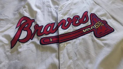 Camiseta Beisbol Colecc 90,s Atlanta Braves Xxl Consultar St Blanco Xxl - 5