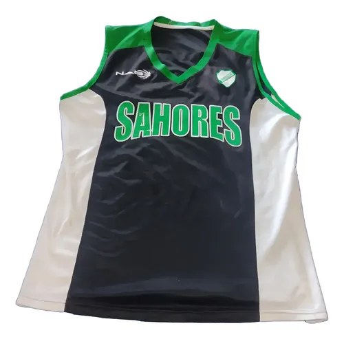 Camiseta Básquet Sahores Con 2 Consultar Stock Negro L