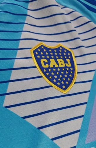 Camiseta Celeste Futbol Arquero Boca Jrs Orig Talle S Celeste S