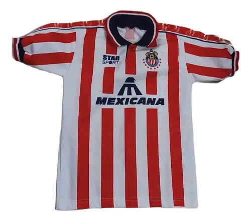Camiseta Chivas Guadalajara Xxs Vieja Mexico Consultar Stock Blanco No Xxs