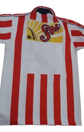 Camiseta Chivas Guadalajara Xxs Vieja Mexico Consultar Stock Blanco No Xxs - 5