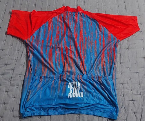Camiseta Ciclismo Marca Ziroox Talla Xl Consultar Stock Azul Xl - 5