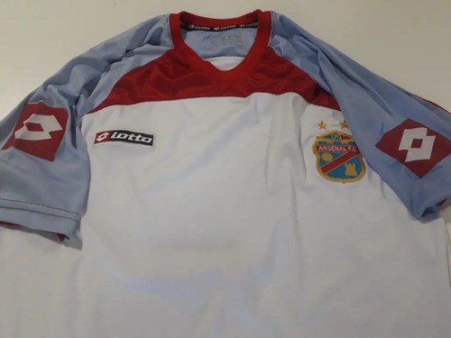 Camiseta Club Arsenal Lotto Entreno Consultar Stock Blanco M - 2