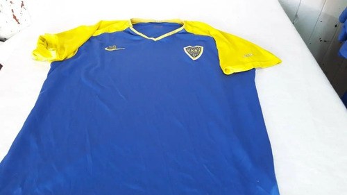 Camiseta Club Boca Jr Entrenam N 28 Orig Consultar Stock Azul M