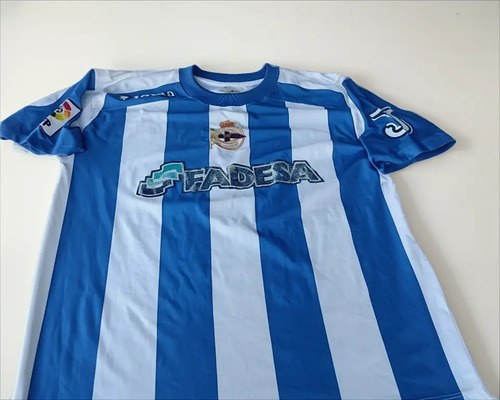 Camiseta Club La Coruña Joma Vieja Detalle Consultar Stock Azul L