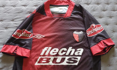 Camiseta Colon Santa Fe 2013 14 Umbro Orig Consultar Stock Negro No M - 5