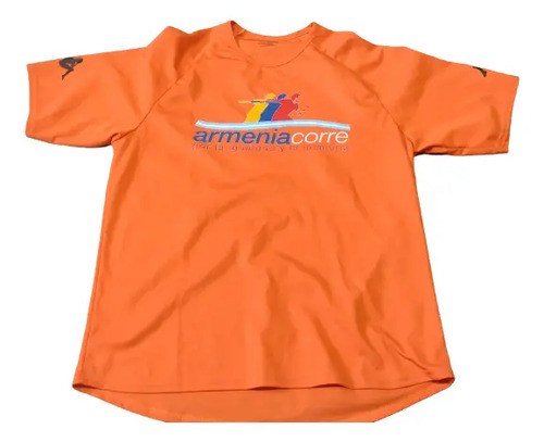 Camiseta Deportiva Armenia Corre Igual Tl Consultar Stock Naranja L