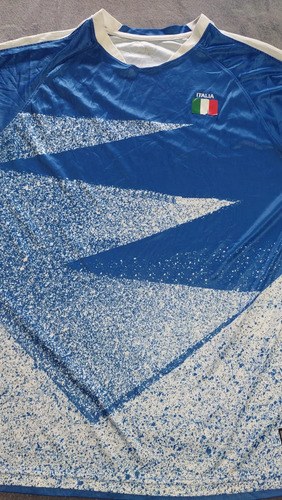 Camiseta Entrenamiento Italia Mitre L Consultar Stock Azul L - 4