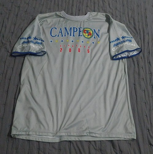 Camiseta Festejos America Campeon 2005 Claus Consultar Stock Gris 111