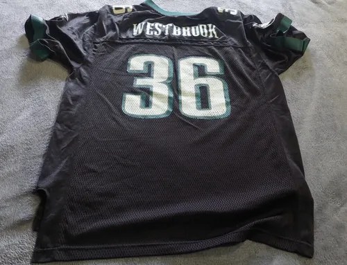 Camiseta Futbol Americano Eagles Westbrook Reebok Tm Azul Xl 36 - 8