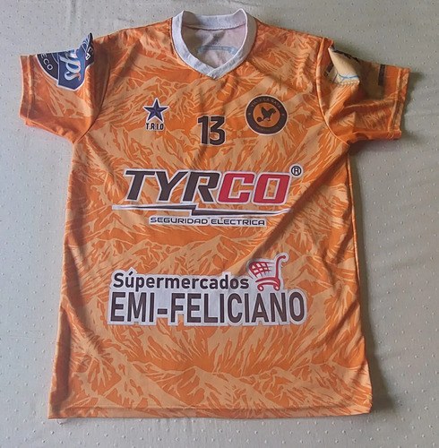 Camiseta Futsal Villa Ñata Sporting C13 S Consultar Stock Naranja No 111