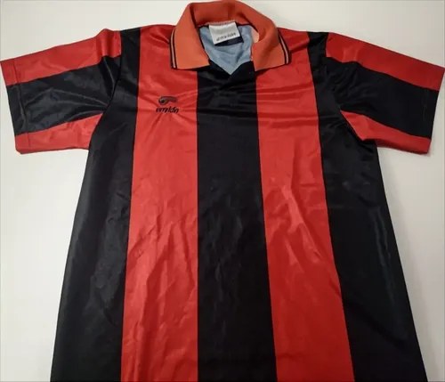 Camiseta Genérica Envión 90`s Tipo Defe Milan Consultar Stoc Negro 6