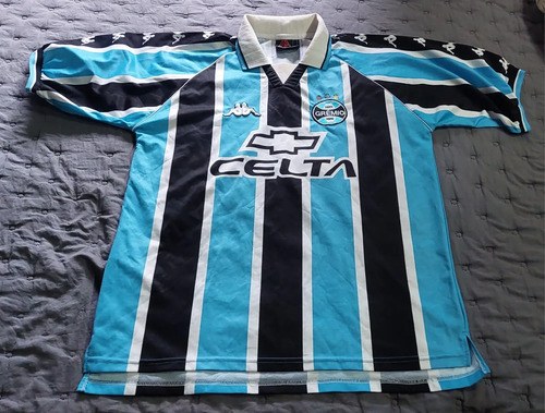 Camiseta Gremio Kappa !0 Ronaldinho Vieja Consultar Stock Celeste 10 Xl