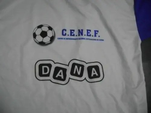 Camiseta Marca Dana Entrenamiento Cenef Consultar Stock Blanco Xl - 3