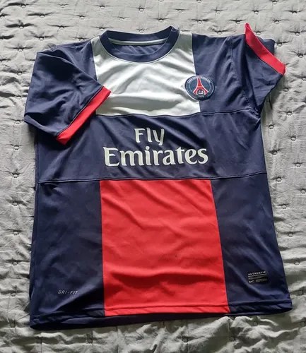 Camiseta Psg Epoca Lavezzi Sin Marca T-m Consultar Stock Azul M - 2