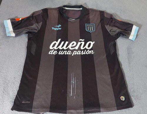 Camiseta Racing Club Futbol 2014 Xl Ampl Consultar Stock Gris 111