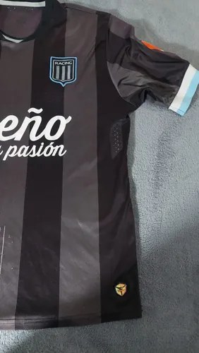 Camiseta Racing Club Futbol 2014 Xl Ampl Consultar Stock Gris 111 - 3