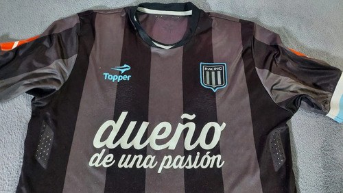 Camiseta Racing Club Futbol 2014 Xl Ampl Consultar Stock Gris 111 - 6
