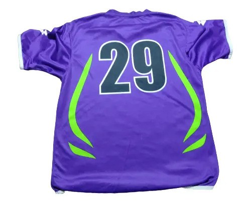 Camiseta Rara Piedmont Soccer Club Lotto Niño Dama Consultar Violeta Xx Xs - 2