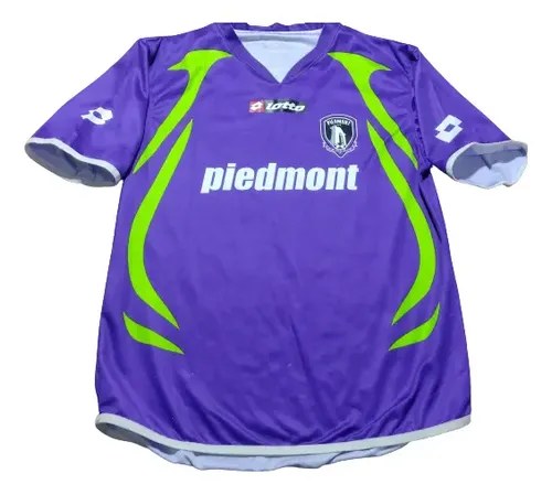 Camiseta Rara Piedmont Soccer Club Lotto Niño Dama Consultar Violeta Xx Xs - 4