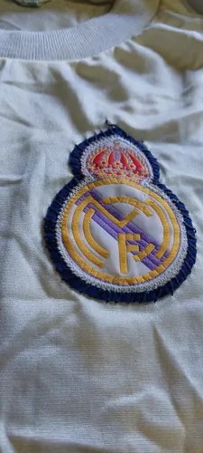Camiseta Real Madrid Vieja Mercury Niño Dama Consultar Stock Blanco No 10 - 2