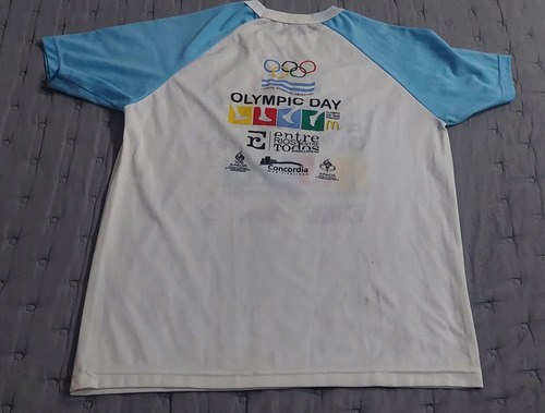 Camiseta Remera Comité Olímpico Argentino L Consultar Stock Blanco Lisa L - 5