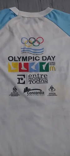 Camiseta Remera Comité Olímpico Argentino L Consultar Stock Blanco Lisa L - 6