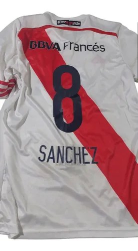 Camiseta River Sanchez Clásico 2014 Orig Consultar Stock Blanco Sanchez L