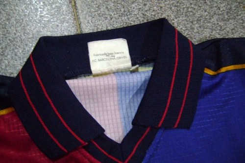 Camiseta Short Vieja Barcelona Niño Enrique Consult Stock Azul 8 - 6