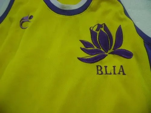 Camiseta Vieja Basquet Rara Oriental Usada Consutl Stock Amarillo 12 - 2