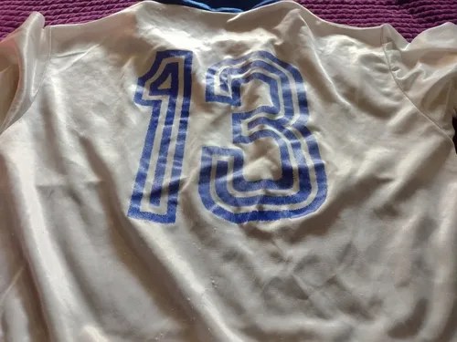 Camiseta Vieja Gimnasia Esgrima Bs As 90s Consultar Stock Blanco S - 6