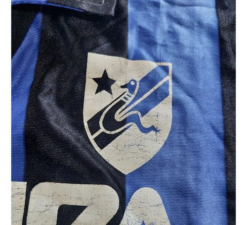 Camiseta Vieja Inter Milan 89 90 Team Foto Consultar Stock Azul No Xl - 4
