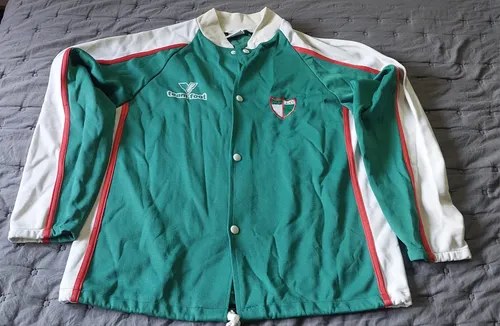 Campera Acetato Club Vilo Team Foot Talla M Consultar Stock Verde L