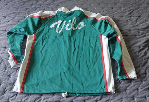 Campera Acetato Club Vilo Team Foot Talla M Consultar Stock Verde L - 4