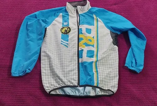Campera Rompeviento Ciclismo Pedal Y Huevo Consultar Stock Blanco Xxl Lisa