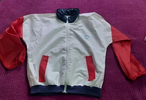 Campera Rompeviento Rara Moron Maracana Consultar Stock Blanco L