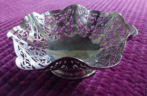 Canasta Centro Comappin Webb Metal Plateado Consultar Stock