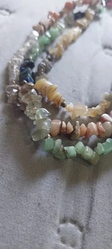 Collar Muy Lindo Piedras Varias Consultar Stock Multicolor - 4