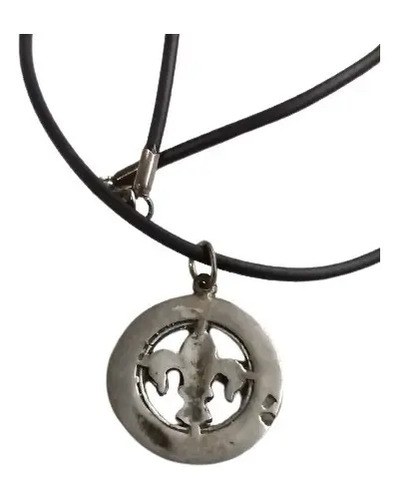 Collar Dije De Plata Flor De Lis Consultar Stock - 6
