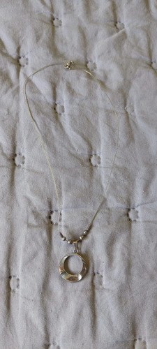 Collar Dije Plata Con Dije De Nacar Consultar Stock Plateado