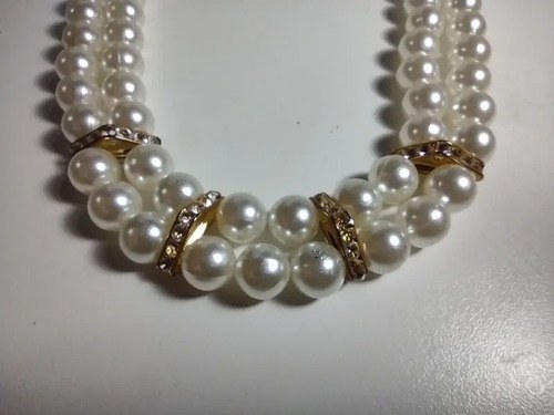 Collar Fantasía Perlas Consultar Stock - 2