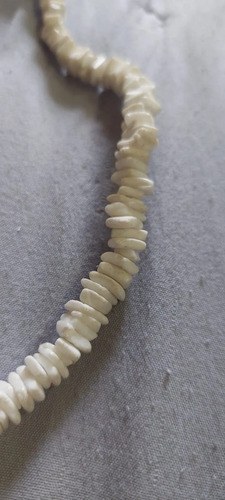 Collar Gargantilla Escallas Caracol Marino Consultar Stock Blanco - 2