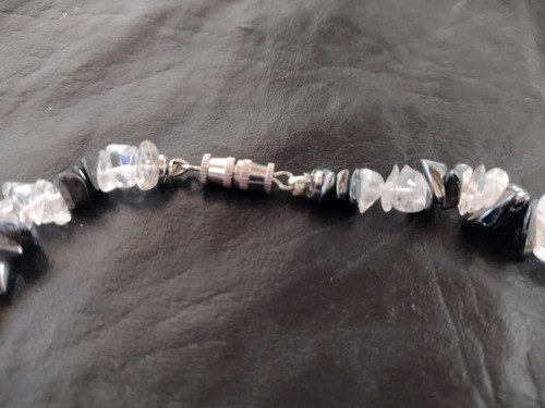 Collar Hematite Y Cuarzo Cristal Consultar Stock - 4