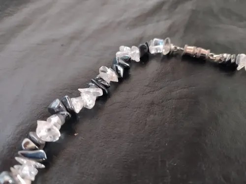 Collar Hematite Y Cuarzo Cristal Consultar Stock - 5