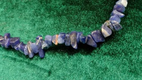 Collar Piedra Sodalita Color Azul Muy Linda Consultar Stock Azul - 2