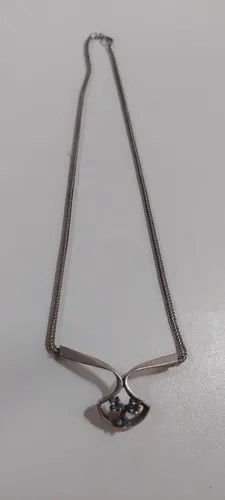 Collar Plata Con Dije Muy Lindo Consultar Stock Plateado