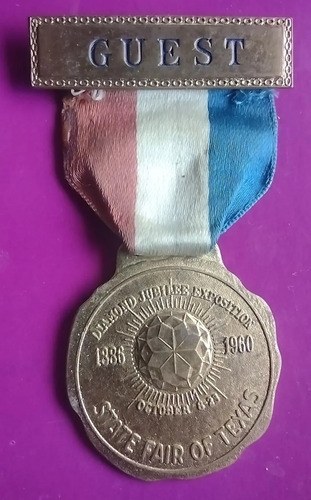 Condecoracion State Texas 1969 Exposición Consultar Stock - 3