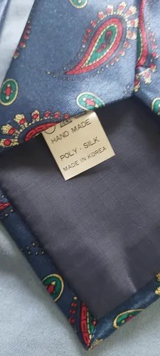 Corbata Azul Picapiedras Hanna Barbera Seda Consultar Stock Azul Lisa - 4