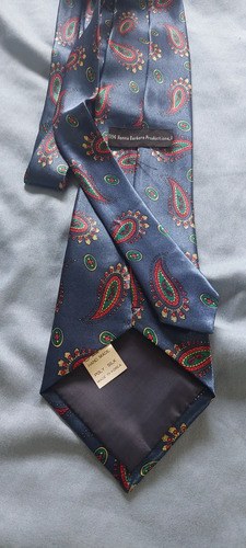 Corbata Azul Picapiedras Hanna Barbera Seda Consultar Stock Azul Lisa - 6